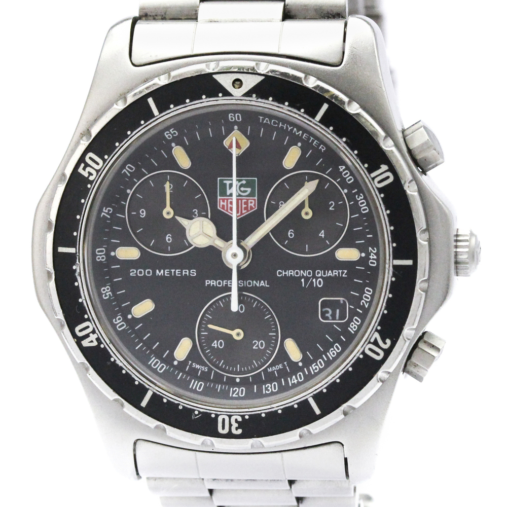 TAG HEUER Professional Chronograph Steel Quartz Mens Watch 570.206